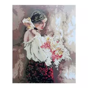 GZ035 Мозаика на деревянной основе 'Кармен', 40*50см