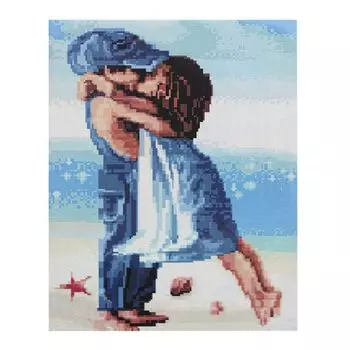 GZ247 Мозаика на деревянной основе 'Чувства', 40*50см