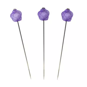 H17-L1361 Булавки декоративные с цветными бусинами, упак./6 шт., Astra&amp;Craft