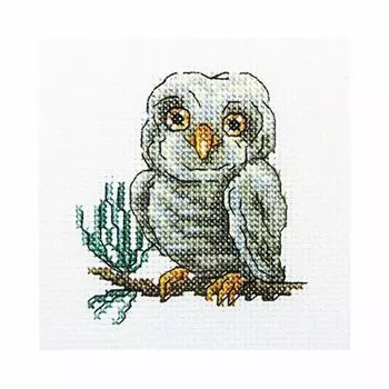H223 Набор для вышивания RTO 'Совушка', 10x10 см