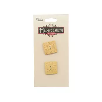 HAB715L, Пуговицы деревянные (светлое дерево)