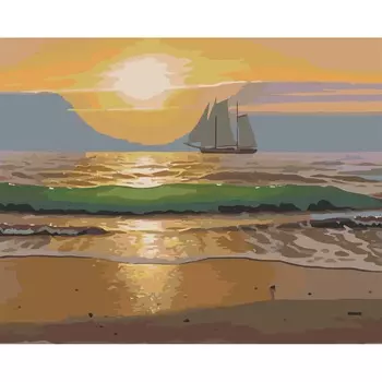 HB0019 Набор для рисования по номерам 'Вечерний бриз' 40*50см