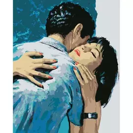 HS0143 Набор для рисования по номерам 'Крепкие объятия' 40*50см