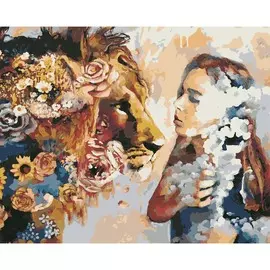 HS0174 Набор для рисования по номерам 'Необычный мир' 40*50см