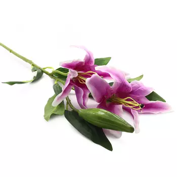 HY125-57002 Лилии, 84 см (C Сиреневая)