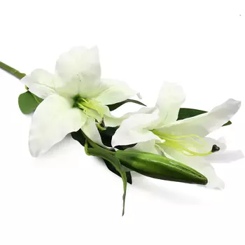 HY125-57002 Лилии, 84 см (E Белый)