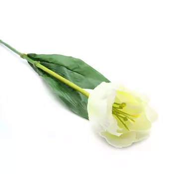 HY125-59006 Тюльпан, 46см (F Белый)