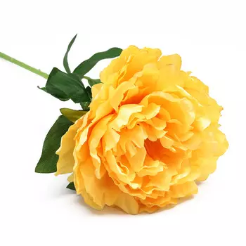 HY125-71025 Пион, 56см (E Желтый)