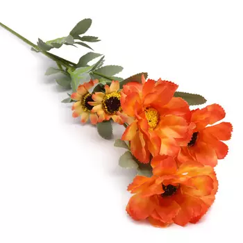 HY125-72049 Хризантема кустовая, 61см (E Оранжевая)