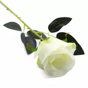 HY125-81011 Роза, 55см (D Белый)