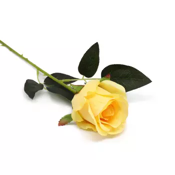 HY125-81011 Роза, 55см (E Желтый)