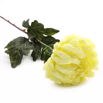 HY125-81014 Хризантема, 88см (D Лимонный)