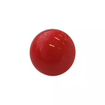 I0014-W2 Пуговица на ножке, карамель глянц. 18L (18-1664 красный)