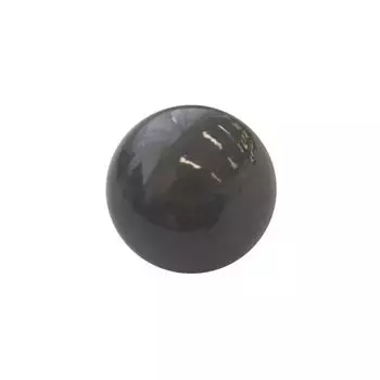 I0014-W2 Пуговица на ножке, карамель глянц. 18L (18-4005 серый)