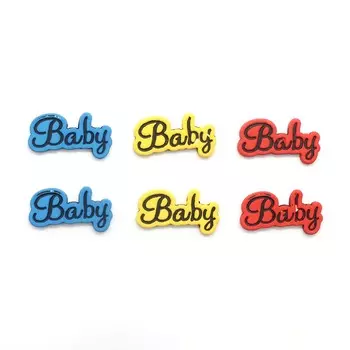 I1579-DW2 Декоративный элемент 'Baby', упак./6 шт., Magic Buttons