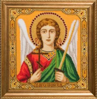 И-002/2 Набор для вышивания бисером 'Золотые ручки' 'Ангел Хранитель', 34х35 см