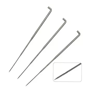 Игла для фильцев. №38 тонкая звездчатая 3'/78 (по 2 зубца на 4 ребрах)