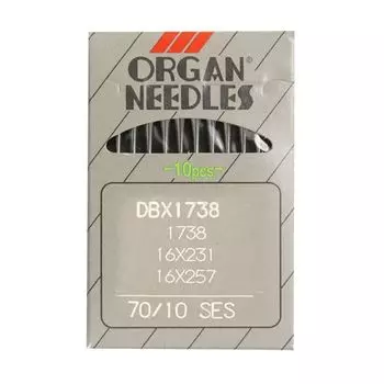 Иглы Орган DB * 1/ 70 J (SES) (уп.10шт.)