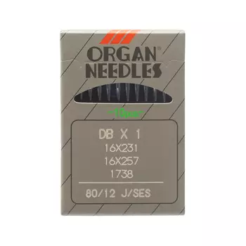 Иглы Орган DB * 1/ 80, упак/10шт