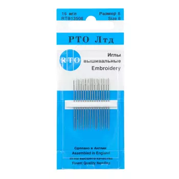 иглы вышивальные 13508 РТО