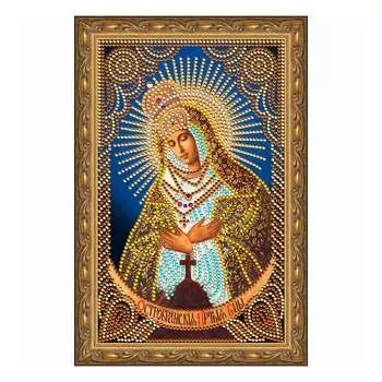 IK007 Картина со стразами Колор Кит 'Остробрамская Пресвятая Богородица' 20*30см