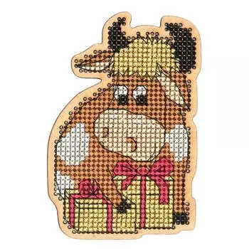 ИК-018 Набор для вышивания крестом на основе Созвездие 'Подарочки' 6,5*9,5 см