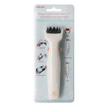 ION-001 Инструмент для очистки ножей 3-в-1 'Рукоделие'