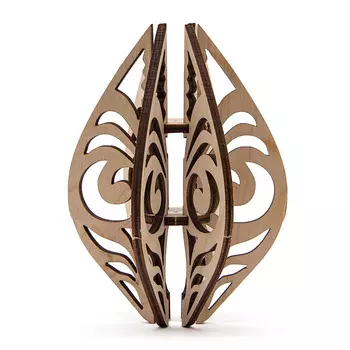 ИСО-7 Деревянная заготовка сборная 'Капля' 7,2*7,2*11см Astra&amp;Craft