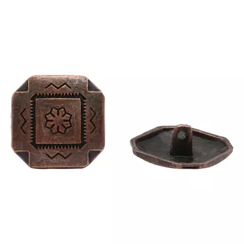 J-123 Пуговица 25мм (медь)