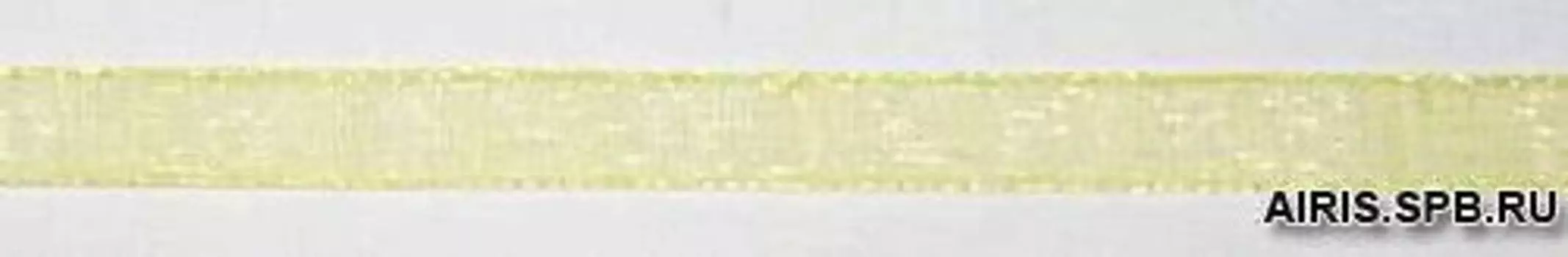 JF-001 Лента капроновая, 1,5 см*25 м (014 желтый)
