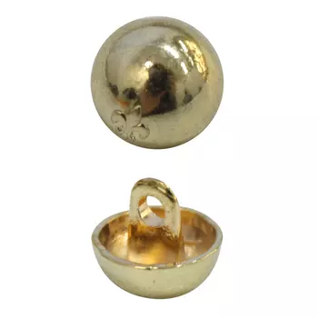 JN1387 Пуговица 10*8 мм (золото)