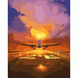 K002 Набор для рисования по номерам А.Чебоха 'Взлёт' 40*50см