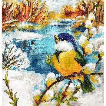 К-101 Наборы для вышивания нитками Созвездие 'Весна' 20*20см