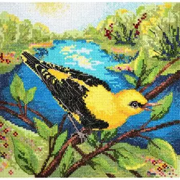 К-102 Наборы для вышивания нитками Созвездие 'Лето' 20*20см