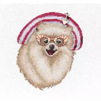 К-173 Набор для вышивания крестом Созвездие 'Стильная штучка' 20,5*17,5см