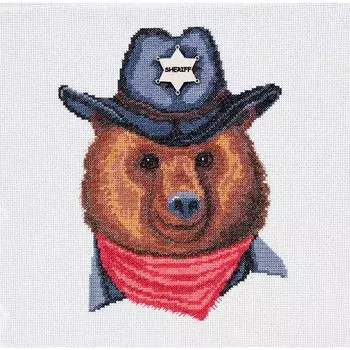 К-180 Набор для вышивания крестом Созвездие 'Шериф' 18,5*24см