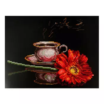 К-26 Набор для вышивания ''Кофе для неё', 27*22 см