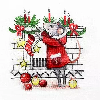 К-305 Набор для вышивания крестом Созвездие 'Волшебный праздник' 14,5*14см