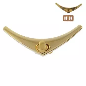 К 3242 Застежка поворотная, золото, 6,2*2,1*1,9 см