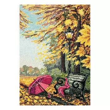 К-400 Набор для вышивания крестом Созвездие 'Золотое танго' 13*19см