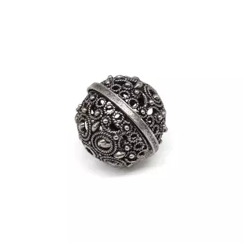 K-4914-C Бусина металл, 23 мм, упак./1 шт., Астра Premium