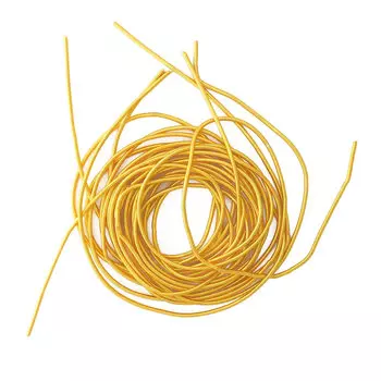 КА001НН1 Канитель гладкая Золото 1 мм 5 грамм +/- 0,1 гр.