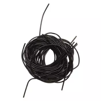 КА011НН1 Канитель гладкая Черный 1 мм, 5 гр +/- гр.