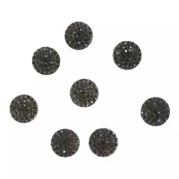 Кабошон REB5325-7, 8мм, 20шт/упак (32 серый)