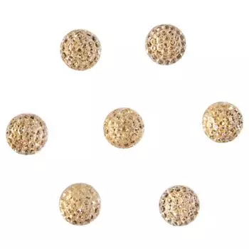 Кабошон REB5325-7, 8мм, 20шт/упак (34 бежевый)