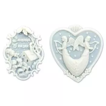 Камея ЗИМНЯЯ СКАЗКА SCB2400507 2шт/уп