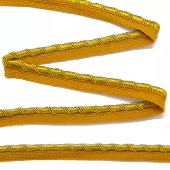 Кант 1,2см отделочный (вискоза) 07-8062 (11 золотистый)