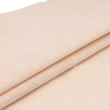 Канва арт.851 (13) (мелк.) цветная 50*50см (бежевый)