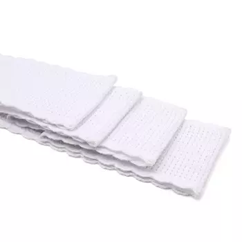 Канва 'лента', 1,5м*3,5см, 100% хлопок Bestex (белый/белый)