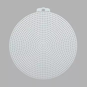 Канва пластиковая, больш. 'Круг', d 15см, Bestex